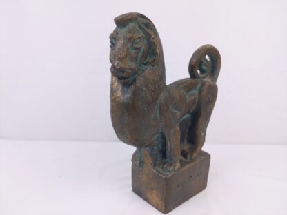 Fred Press Leo Lion Zodiac Cast Metal Sculpture Casting Signed MCM - Image 12