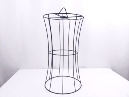 16" Swag Lamp Lampshade Frame Steel Wire Shade Parts Hourglass Pendant Hanging - Image 2