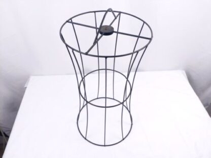 16" Swag Lamp Lampshade Frame Steel Wire Shade Parts Hourglass Pendant Hanging - Image 4