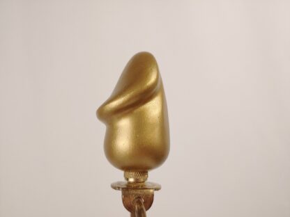 Chalkware Lamp Finial Topper Golden Penis Dick Phallus Adult Joke Novelty Kitsch - Image 4