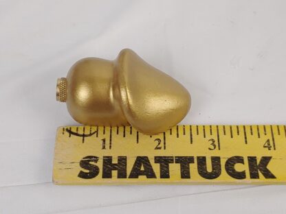 Chalkware Lamp Finial Topper Golden Penis Dick Phallus Adult Joke Novelty Kitsch - Image 9