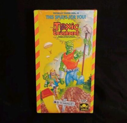 Toxic Crusaders - This Spuds for You (VHS, 1991) Troma Avenger NEW/SEALED