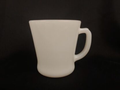 VTG Fire King Anchor Hocking Milk Glass Plain Blank Coffee Mug Cup D Handle - Image 5