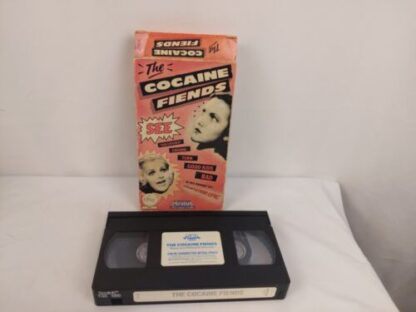 Cocaine Fiends (1937) Media VHS 1985 Exploitation Drug Propaganda Cult B-Movie