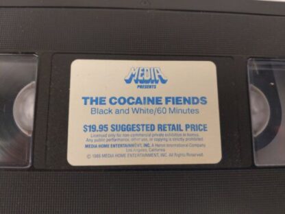 Cocaine Fiends (1937) Media VHS 1985 Exploitation Drug Propaganda Cult B-Movie - Image 2