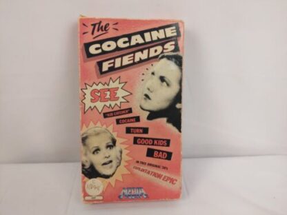 Cocaine Fiends (1937) Media VHS 1985 Exploitation Drug Propaganda Cult B-Movie - Image 5