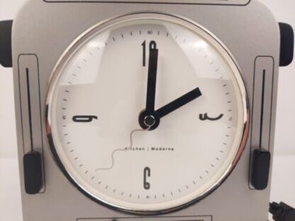 Vintage Kitchen | Moderne Postmodern Art Toaster Wall Clock 90s Memphis Deco Pop - Image 3
