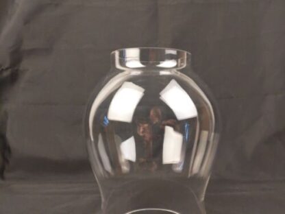 Vintage 8" Hurricane Oil Kerosene Lamp Glass Chimney Shade Globe 3-3/8" Fitter - Image 9