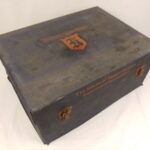 Vtg/Antique House of Kuppenheimer Special Orders Clothing Wood Box Retail Store