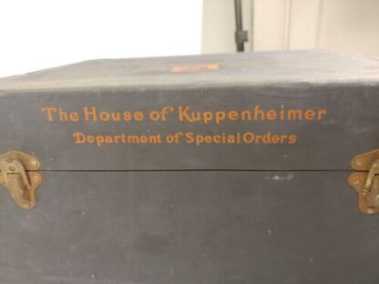 Vtg/Antique House of Kuppenheimer Special Orders Clothing Wood Box Retail Store - Image 12