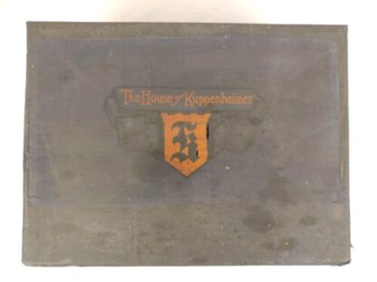 Vtg/Antique House of Kuppenheimer Special Orders Clothing Wood Box Retail Store - Image 2