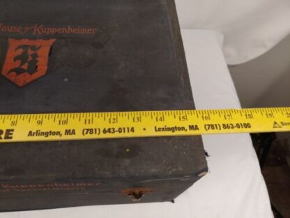 Vtg/Antique House of Kuppenheimer Special Orders Clothing Wood Box Retail Store - Image 21