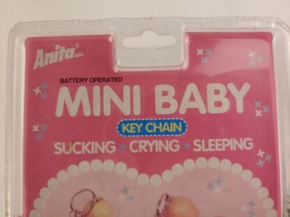 Takmay Anita Doll Battery Operated Mini Baby Keychain Sucking Crying Sleeping - Image 3