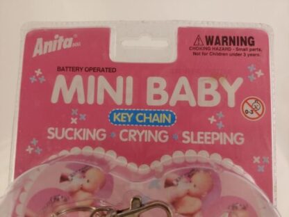 Takmay Anita Doll Battery Operated Mini Baby Keychain Sucking Crying Sleeping - Image 6