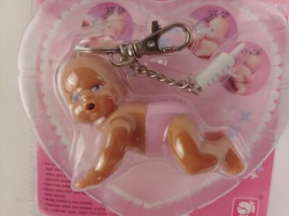 Takmay Anita Doll Battery Operated Mini Baby Keychain Sucking Crying Sleeping - Image 7