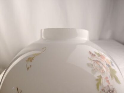Vintage 24" Cherub Floral Gone With The Wind Style Table Parlor Lamp Glass Globe - Image 17