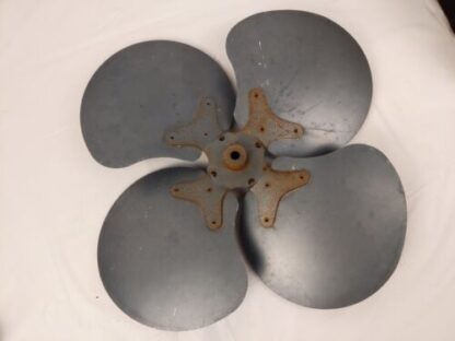 Vintage 16" Fasco Fan Blades Propeller Steel Replacement Parts 3/8" J-163-A - Image 6