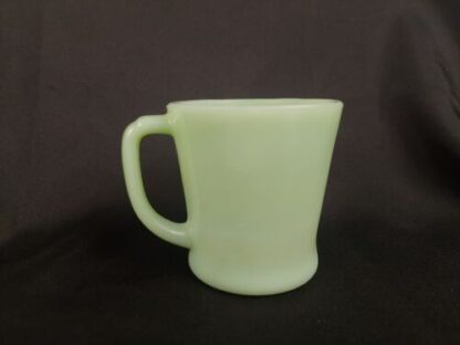 Vintage Fire King Jadeite Flat Bottom D Handle Mug Coffee Cup Anchor Hocking - Image 2