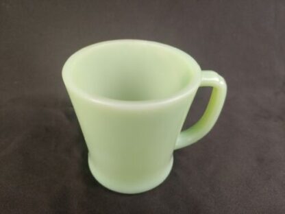 Vintage Fire King Jadeite Flat Bottom D Handle Mug Coffee Cup Anchor Hocking - Image 4