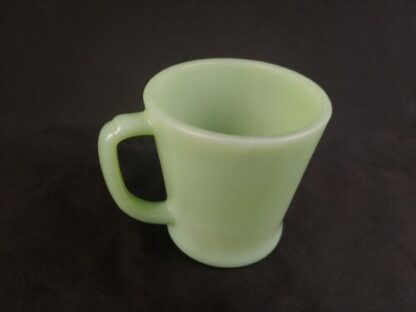 Vintage Fire King Jadeite Flat Bottom D Handle Mug Coffee Cup Anchor Hocking - Image 5