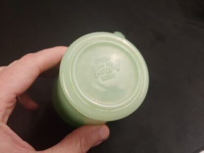 Vintage Fire King Jadeite Flat Bottom D Handle Mug Coffee Cup Anchor Hocking - Image 7