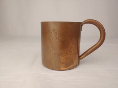 Vintage Vodka Boatman Copper Mug Cup Patina - Image 17