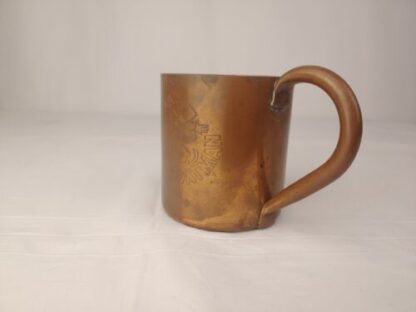 Vintage Vodka Boatman Copper Mug Cup Patina - Image 18