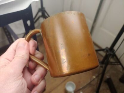 Vintage Vodka Boatman Copper Mug Cup Patina - Image 4