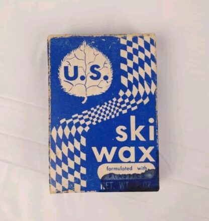 Vintage Leisure Research Inc. U.s. Ski Wax Denver Colorado Sports Skiing in Box