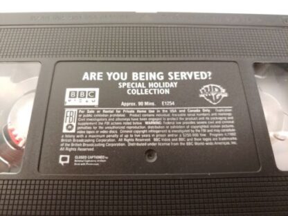 Are You Being Served? Special Holiday Collection (VHS, 1997) BBC Comedy - Image 9