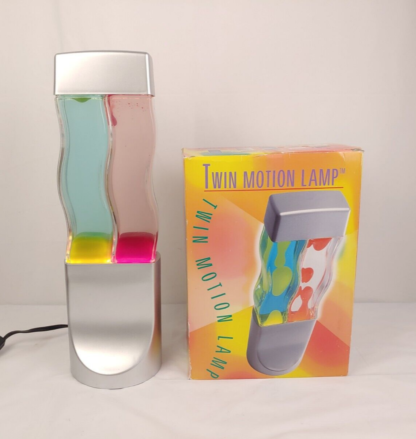 Creative Motion Dual/Twin Lava Lamp Wavy Curve Liquid Volcano Psychedelic Mood