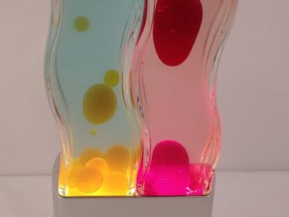 Creative Motion Dual/Twin Lava Lamp Wavy Curve Liquid Volcano Psychedelic Mood - Image 10