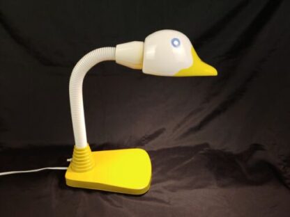 Vintage 80s Gooseneck Ceramic Goose Head Shade George Kovacs Style Lamp Memphis - Image 2