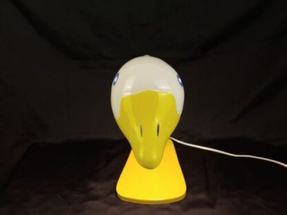 Vintage 80s Gooseneck Ceramic Goose Head Shade George Kovacs Style Lamp Memphis - Image 5