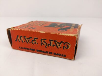 Vintage CAT'S PAW Black Rubber "BLK. NM. SCOOP 9" Boot Shoe Heels w/Box - Image 18
