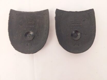 Vintage CAT'S PAW Black Rubber "BLK. NM. SCOOP 9" Boot Shoe Heels w/Box - Image 4