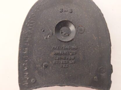 Vintage CAT'S PAW Black Rubber "BLK. NM. SCOOP 9" Boot Shoe Heels w/Box - Image 8