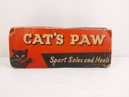 Vtg CAT'S PAW Sport Soles Heels White Rubber Shoes Boots in Box 13" / 13.5" long - Image 3