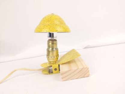 VTG Metal Enamel Clip-on Book Reading Bed Headboard Lamp Mid-Century Art Deco - Image 12