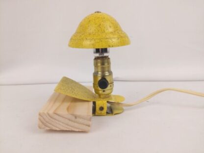 VTG Metal Enamel Clip-on Book Reading Bed Headboard Lamp Mid-Century Art Deco - Image 13