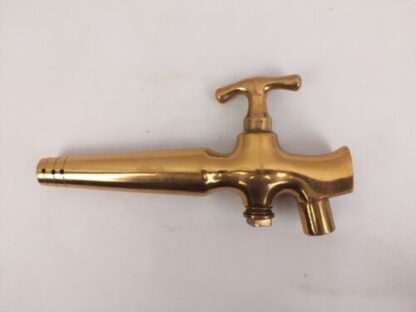 Antique Solid Brass Beer Wine Barrel Tap Faucet Spigot Keg Bung 9" - Image 2