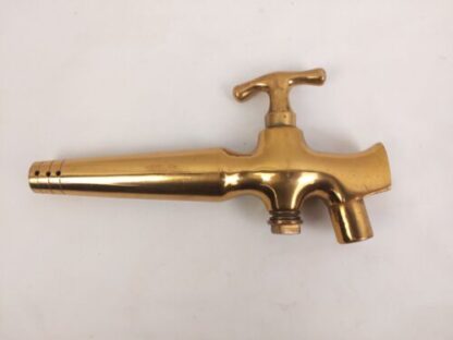 Antique Solid Brass Beer Wine Barrel Tap Faucet Spigot Keg Bung 9" - Image 24