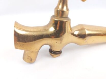 Antique Solid Brass Beer Wine Barrel Tap Faucet Spigot Keg Bung 9" - Image 4