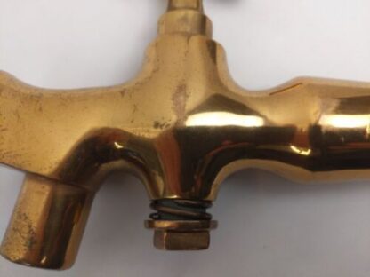 Antique Solid Brass Beer Wine Barrel Tap Faucet Spigot Keg Bung 9" - Image 7