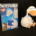 Kidstar Mother Goose Lullaby Storyteller Lamp Cassette Gooseneck Battat Monogram