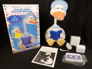 VTG Battat Mother Goose Lullaby Storyteller Lamp Cassette Gooseneck NEW/UNUSED