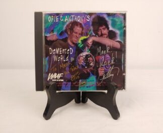 Opie and Anthony SIGNED Demented World CD (1997) WAAF 107.3 FM Shock Jock Comedy