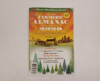 "Since 1818" Farmers' Almanac 2020 Winter/Holiday Edition Lewiston, Maine